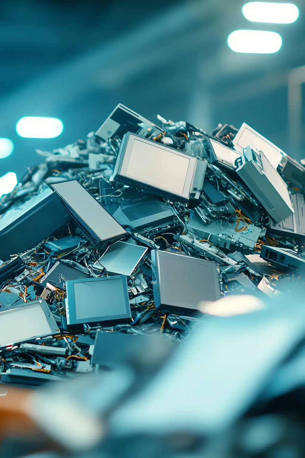 Compra corporativa de grandes lotes de equipamentos de informática.